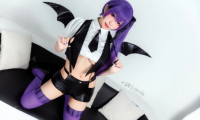 【COS正片】桃之啾啾cos魔太郎小悪魔 可爱又性感