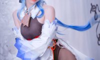 【COS正片】coser@大大卷卷小卷-原神cos甘雨