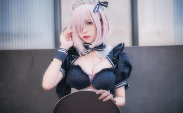 @芋圆侑子 黑色系女仆COS写真原图作品[24P3V-211MB]